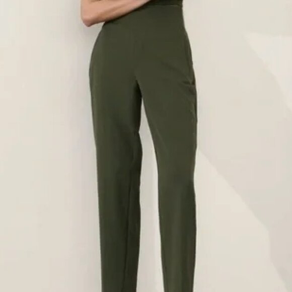 Athleta Endless High-Rise Pant In Color: "Aspen Olive" S/533636/10 SIZE 6 - Picture 1 of 4